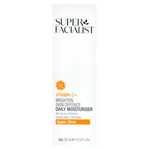 Super Facialist Vitamin C + Brighten Skin Defence Daily Moisturiser 75ml