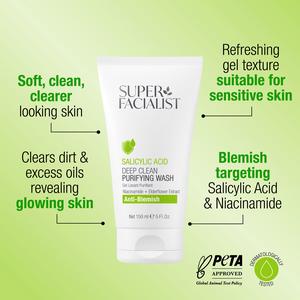Super Facialist Purifying Cleansing Wash 150ml - gallery image 2