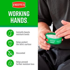 O'Keeffe's Working Hands Hand Cream 96g - gallery image 5
