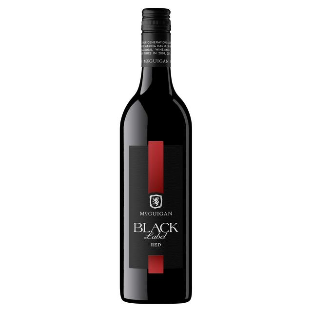 black label red wine