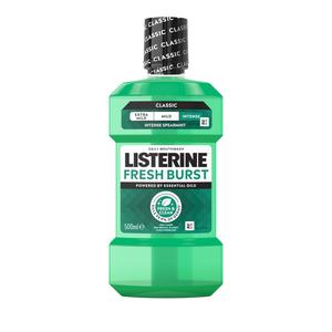 Listerine Fresh Burst Antibacterial Mouthwash 500ml - gallery image 2
