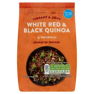 Sainsbury's White Red & Black Quinoa 300g