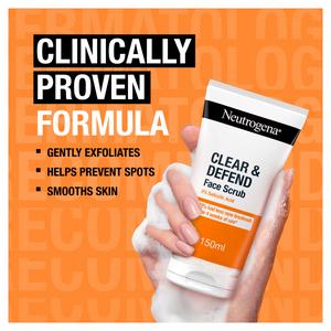 Neutrogena Blackhead Eliminating 2% Salicylic Acid Face Scrub 150ml - gallery image 4