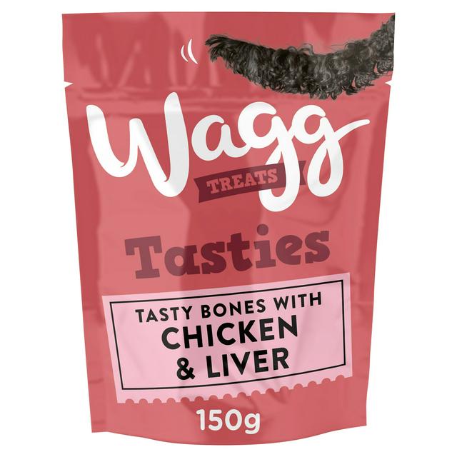 Wagg Tasty Bones with Chicken & Liver 150g