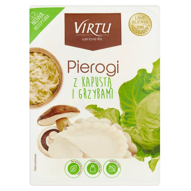 Sainsburys Virtu Pierogi Z Kapusta I Grzybami 400g