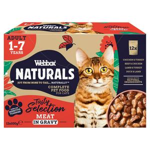 Webbox Premium Natural Meat Selection in Gravy 12x100g