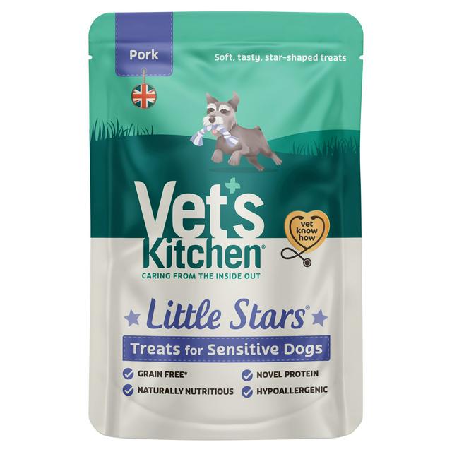 Vet s Kitchen Little Stars Pork Treats For Sensitive Dogs 80g