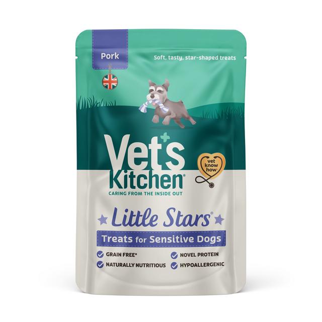 Vet S Kitchen Little Stars Grain Free Sensitive Treats Pork 80g Sainsbury S