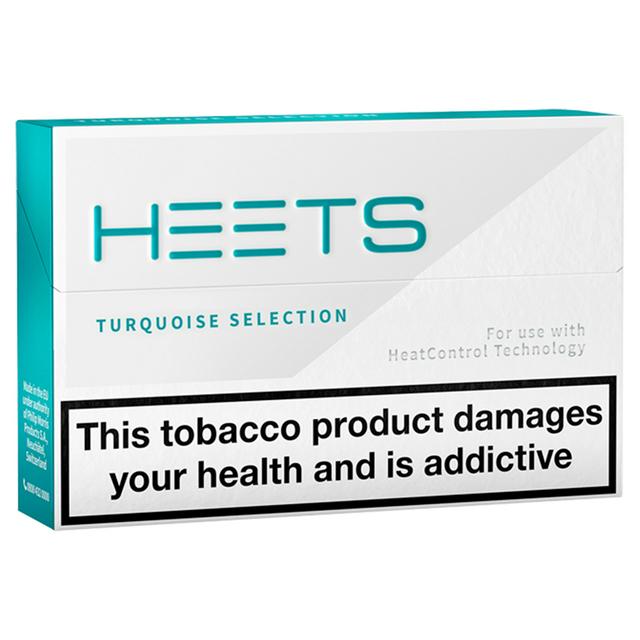 Heets Turquoise Selection Tobacco Refills 20 Pack