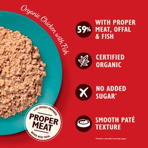 Lily's Kitchen Organic Fish Pate Cat Food 85g - gallery image 4
