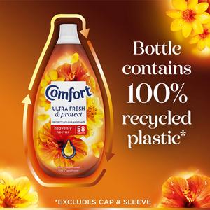 Comfort Ultra Fresh & Protect Heavenly Nectar Fabric Conditioner 58 washes 870ml - gallery image 4