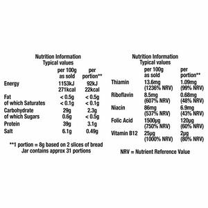 Marmite Reduced Salt Yeast Extract Spread 250g - gallery image 6