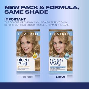 Clairol Nice'N Easy Medium Ash Blonde 8A Permanent Crème Hair Dye - gallery image 2