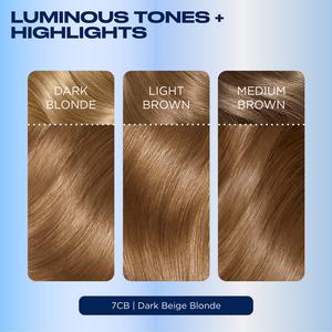 Clairol Nice'N Easy 7CB Dark Beige Blonde Permanent Crème Hair Dye - gallery image 3