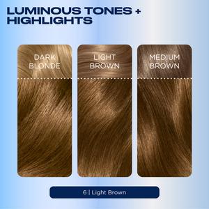 Clairol Nice'N Easy Light Brown 6 Permanent Crème Hair Dye - gallery image 3