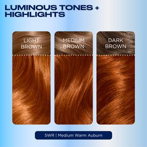 Clairol Nice'N Easy Medium Warm Auburn 5WR Permanent Crème Hair Dye - gallery image 3