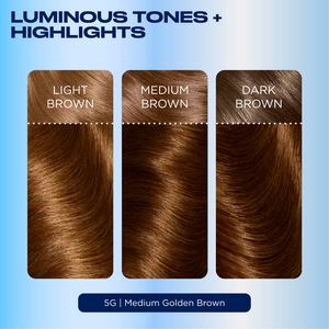 Clairol Nice'N Easy Medium Golden Brown 5G Permanent Crème Hair Dye - gallery image 3