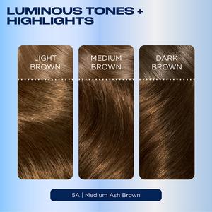 Clairol Nice'N Easy Medium Ash Brown 5A Permanent Crème Hair Dye - gallery image 3