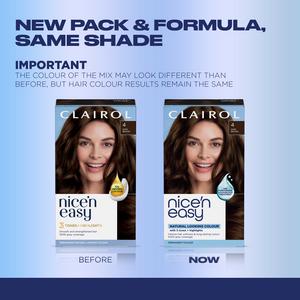 Clairol Nice'N Easy Dark Brown 4 Permanent Crème Hair Dye - gallery image 2
