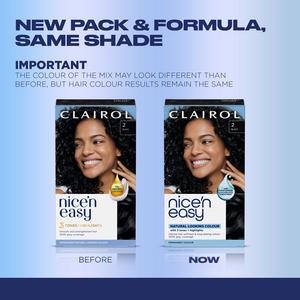 Clairol Nice'N Easy Black 2 Permanent Crème Hair Dye - gallery image 2