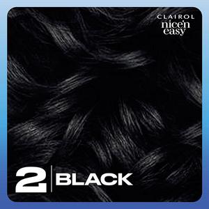 Clairol Nice'N Easy Black 2 Permanent Crème Hair Dye - gallery image 6