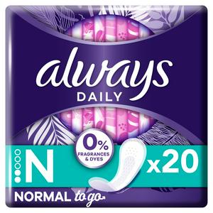 Bodyform Dailies Extra Long Panty Liners 24 pack, Toiletries