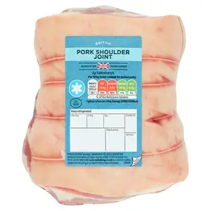 Sainsbury's British Pork Shoulder Joint (Approx. 1.45Kg)