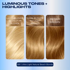 Clairol Nice'N Easy Ultra Light Natural Beach Blonde SB1 Permanent Crème Hair Dye - gallery image 3