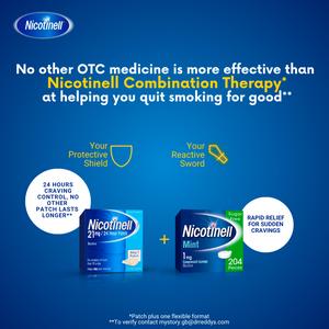 Nicotinell Mint Nicotine Lozenge Stop Smoking Aid Pieces 1mg x204 - gallery image 4
