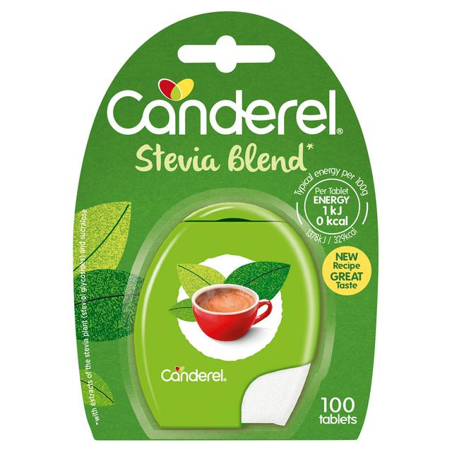 Canderel Stevia Blend Low Calorie Sweetener Tablets x100