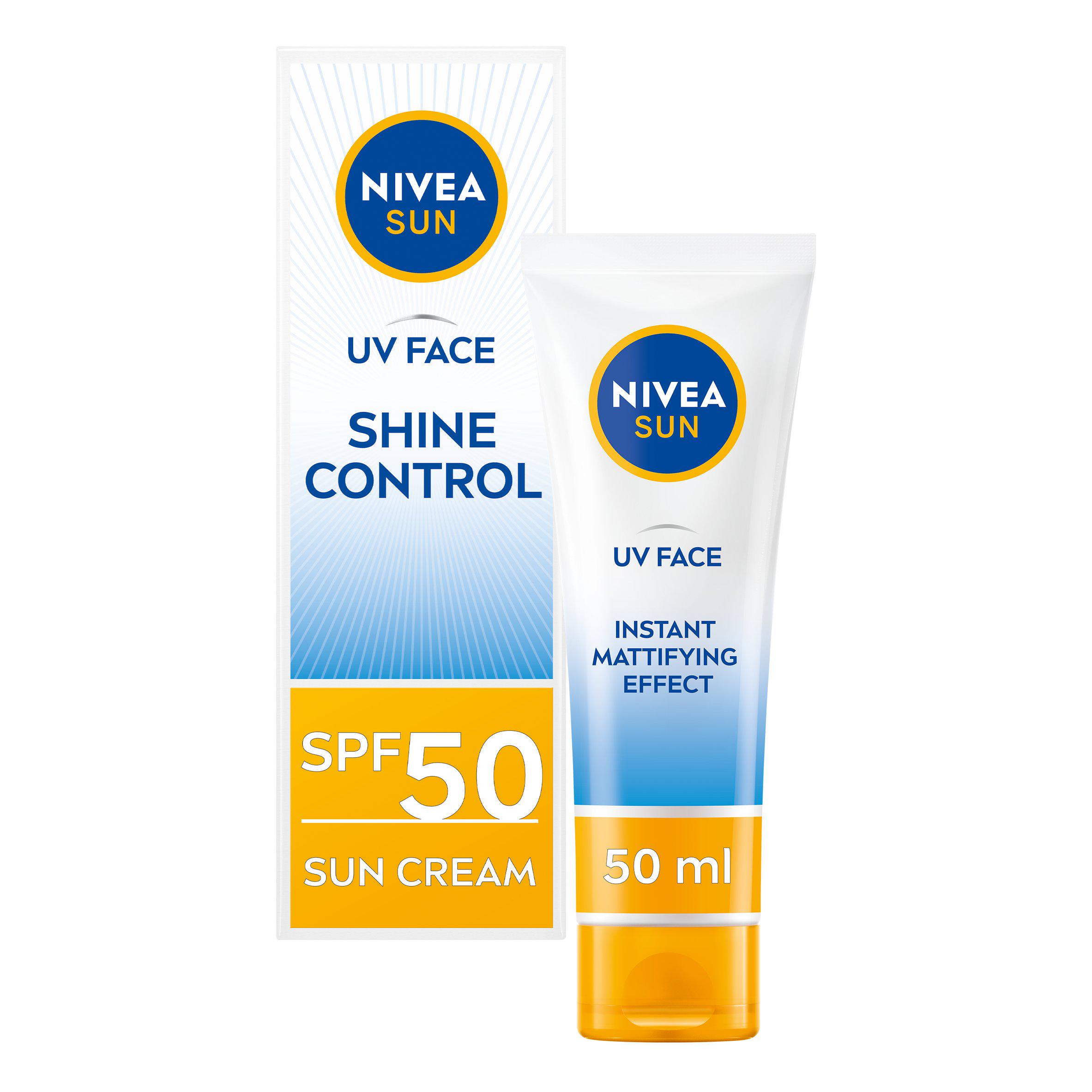 Nivea Sun UV Face Shine Control Sun Cream SPF50 50ml