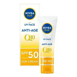 Nivea UV Face Anti Age SPF50 Q10 Sun Cream 50ml