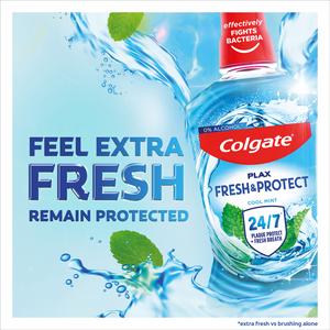Colgate Plax Cool Mint Mouthwash 100ml - gallery image 3