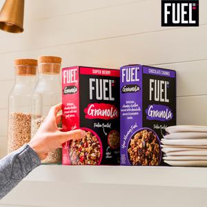 FUEL 10K Super Berry Protein Granola Breakfast Cereal 400g - gallery image 5