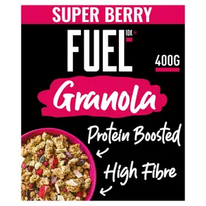 FUEL 10K Super Berry Protein Granola Breakfast Cereal 400g