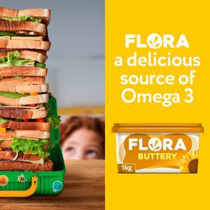 Flora Buttery Spread Alternative To Butter 1kg - gallery image 2