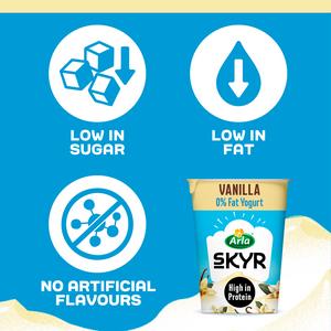 Arla Skyr Vanilla Icelandic Style Yogurt 450g - gallery image 3