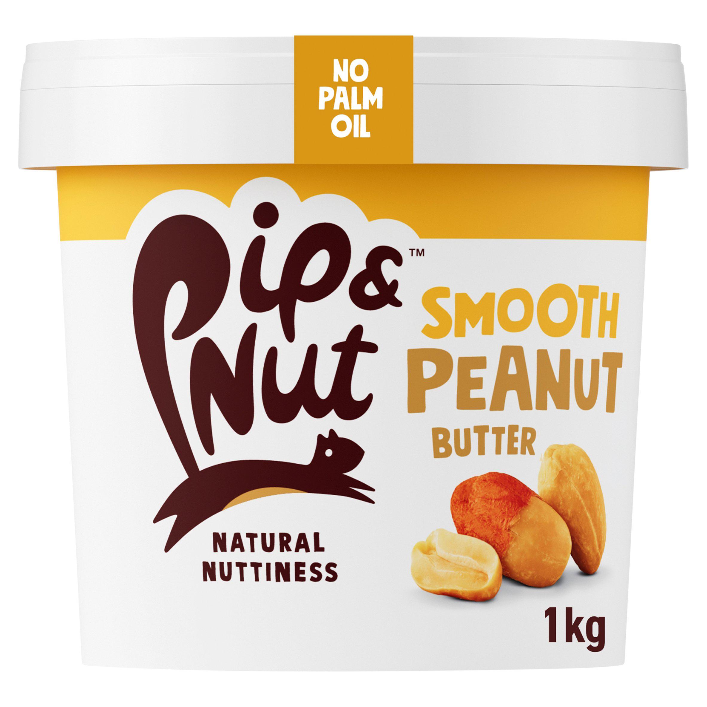 Pip & Nut Peanut Butter Smooth Spread 1kg