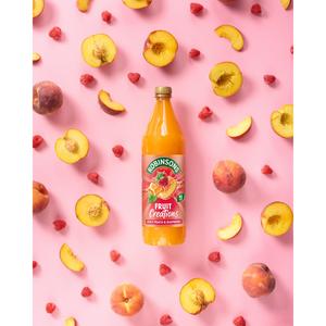 Robinsons Fruit Creations Delicious Peach & Raspberry Squash 1L - gallery image 3