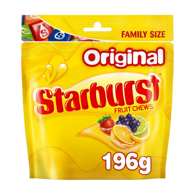 Starburst Original Fruit Chews Sweets Pouch Bag 210g Sainsbury S