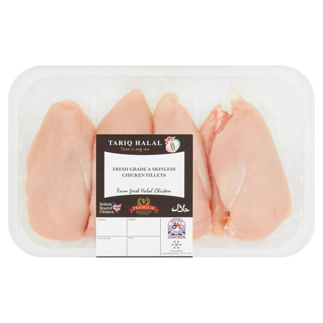 Tariq Halal Chicken Skinless Breast Fillets 700g