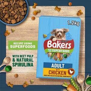 Bakers Dry Dog Food Beef and Veg 3kg - gallery image 5