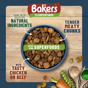 Bakers Dry Dog Food Chicken and Veg 3kg - gallery image 2