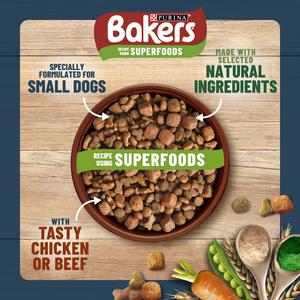 Bakers Small Dog Chicken Dry Dog Food 1.1kg - gallery image 2
