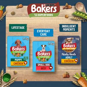 Bakers Small Dog Chicken Dry Dog Food 1.1kg - gallery image 3