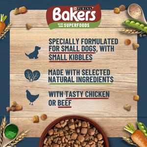 Bakers Small Dog Chicken Dry Dog Food 1.1kg - gallery image 5