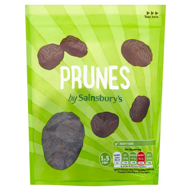 Sainsburys Ready To Eat Prunes 200g