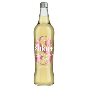Shloer White Grape & Apple Sparkling Fruit Drink 750ml