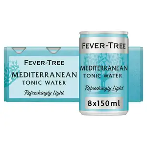 Fever-Tree Light Mediterranean Tonic Water 8x150ml