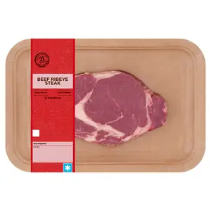 Sainsbury's British or Irish 21 Day Matured Ribeye Steak 225g